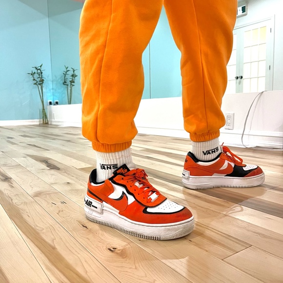 Nike Air Force 1 Shadow - Rush Orange/Black - Picture 3 of 4